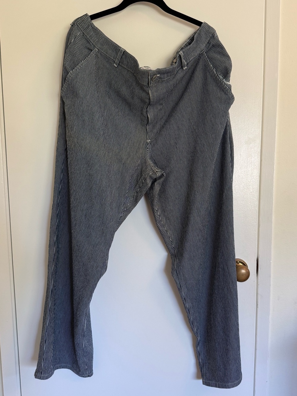Railroad stripe pants